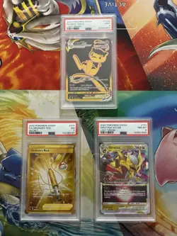 Pokemon Card Lot PSA Lot Full Art Alt Art Lost Origin Etc Mew Giratina - Image 1