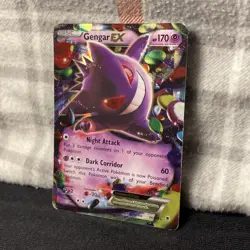 Pokemon TCG Gengar EX 34/119 Phantom Forces Ultra Rare Card - Image 3