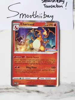Charizard Leon 047/S-P Indomaret Promo Pokemon Card Indonesia Exclusive - Image 2