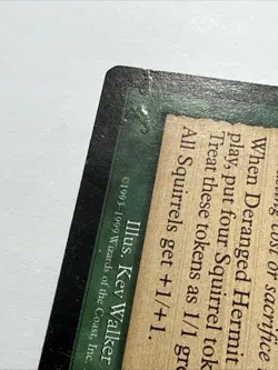 Deranged Hermit - Magic the Gathering MtG - Urza's Legacy - DAMAGED - Image 4