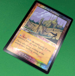 MTG TCG - Temple of The False God - 30th Anniversary - Land - Foil - 11/30 - NM - Image 2