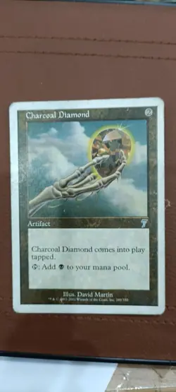 MtG x1 Charcoal Diamond 7th Edition - Magic the Gathering - Image 1
