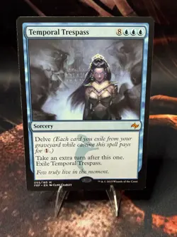 Temporal Trespass | FRF 55 | Mythic Rare | Extra Turn Spell | MTG - Image 1