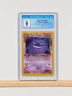Dark Gengar 6/105 Neo Destiny 1st Edition Holo CGC 9 Mint 2002 Pokemon WotC - Image 1