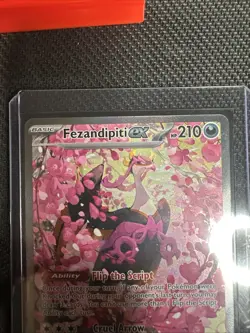 Fezandipiti EX Ascended Heroes SIR Pokemon English 288/217 - Image 3