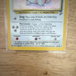 Pokemon Clefairy Base Set 2 Holo Rare English. Amazing condition! Send offer - Image 5
