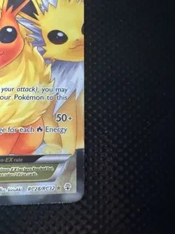 2016 POKEMON GENERATIONS #RC28/RC32 FLAREON EX ULTRA RARE - Image 4