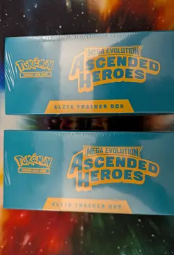 Pokemon TCG - Ascended Heroes ETB— NEW & SEALED **IN HAND** !! 2 available! - Image 2