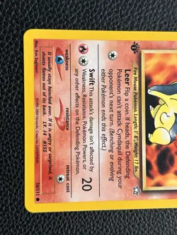 2000 Pokemon TCG Neo Genesis Cyndaquil 57/111 1st Edition - Image 3