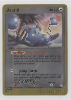 Azurill Reverse Foil Pokemon EX Sandstorm #31 2003 - Image 1