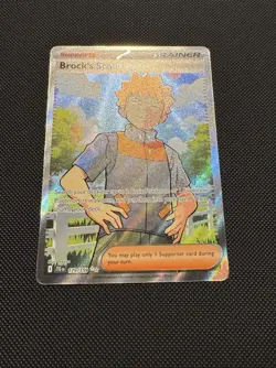 Pokemon TCG Brock’s Scouting 179/159 SV09: Journey Together Ultra Rare Near Mint - Image 2