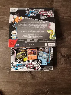 Lot Of 2 Pokemon Black Bolt/White Flare Unova Poster Collection Sealed - Image 2