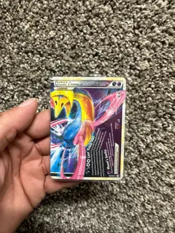 Pokemon Darkrai & Cresselia Legend 100/102 Holo Pokemon HGSS Triumphant Bottom - Image 3