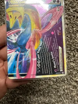 Pokemon Darkrai & Cresselia Legend 100/102 Holo Pokemon HGSS Triumphant Bottom - Image 4