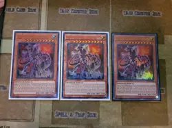YUGIOH 3X ULTIMATE CONDUCTOR TYRANNO SR04-EN001 ULTRA UNLIMITED ED NM - Image 1