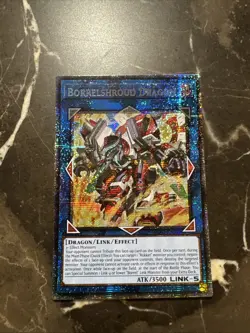 BPRO-EN047 Borrelshroud Dragon Starlight Rare 1st Edition YuGiOh - Image 1