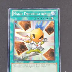 Yugioh TCG - Hand Destruction - SDOK-EN028 - NM - 1st Ed - Common - Spell 2013 - Image 5