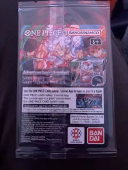 One Piece Monkey D. Luffy US Voyage College Basketball Promo Card IllinoisSEALED - Image 2