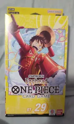One Piece Egghead Starter Deck [ST29] English Version New Sealed - Image 1