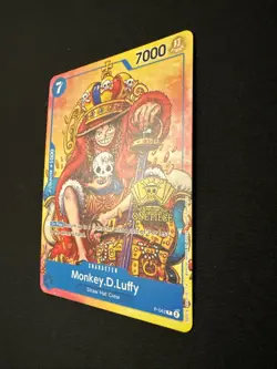 One Piece Monkey.D.Luffy 2nd Anniversary Stamped Promo P-043 NM - Image 5