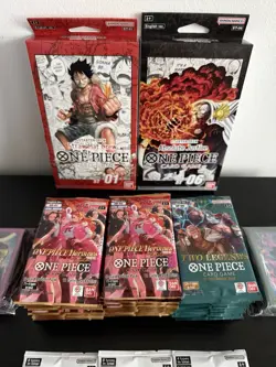 One Piece EB03 Heroines Booster Box + OP08 Two Legends + Extras ReadDescription - Image 2