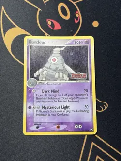 Dusclops 14/108 Reverse Holo Rare Stamped Power Keepers 2007 Pokemon TCG Card LP - Image 2