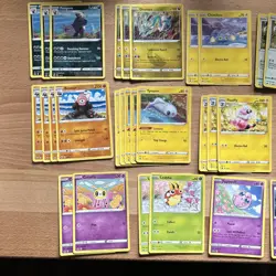 McDonalds Pokemon 2022 & 2024 Set Misc. Card Lot (40 cards) Holos / Commons - Image 2