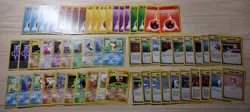 Small Lot of 60 Vintage WOTC Pokemon Cards with Sleeves - Image 2