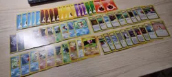 Small Lot of 60 Vintage WOTC Pokemon Cards with Sleeves - Image 3