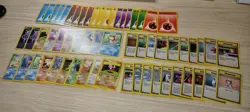 Small Lot of 60 Vintage WOTC Pokemon Cards with Sleeves - Image 5