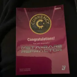 Currency Meta-Rare Refractor Card MR#4 Series 5 - Image 2