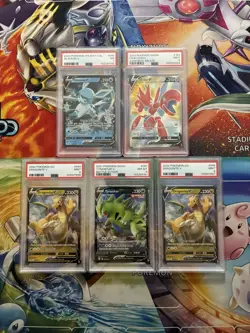 Pokemon Card Lot PSA Lot Full Art Alt Art Tyranitar Glaceon Snow Flake - Image 1