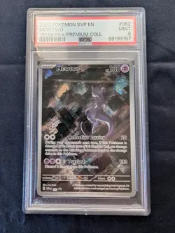 Mewtwo 052 Sv: Scarlet & Violet Promo Cards Holo Grade 9 - Image 1