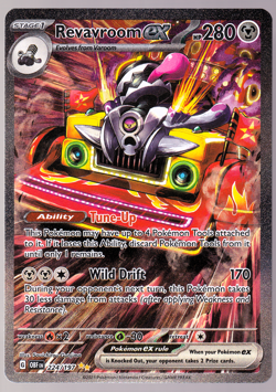 Revavroom ex 224/197 Obsidian Flames Holo SIR Pokemon Card 2023 NM - Image 1