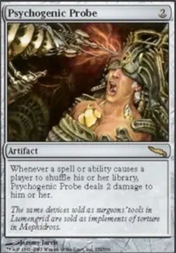 MTG - Psychogenic Probe - Mirrodin - NM, English Magic FLAT RATE SHIP - Image 1