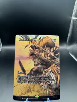 Marvel Universe Eternal-Legal M Foil 35 Hunter's Insight (Borderless) - Image 1