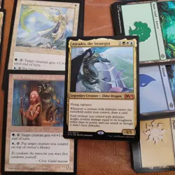 Arcades, the Strategist Mythic Rare *WALLS DEFENDERS* Tribal COMMANDER MTG Deck - Image 1