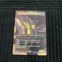 Toph, Greatest Earthbender (Borderless) Avatar: The Last Airbender Near Mint - Image 1