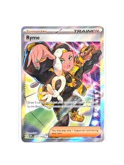 Ryme 221/197 Ultra Rare Full Art Obsidian Flames POKEMON TCG OBF ENGLISH NM/M - Image 1