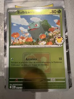 Carte Pokemon Bulbizarre 001/132 Stamp Promo Master Set Mega Evolution - Image 1