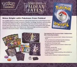 Pokemon Paldean Fates Elite Trainer Box - ENGLISCH NEU & OVP - SV 4.5 - Image 2
