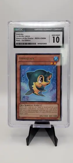 Imairuka Yu-Gi-Oh! (2012) 1st Edit Return of the Duelist CGC Gem Mint 10 - Image 1