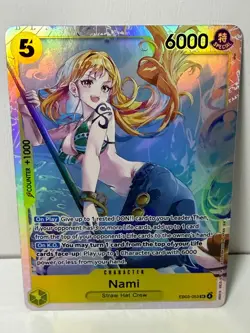 One Piece Heroine’s Edition Extra Booster Nami EB03-053 SR English - Image 1