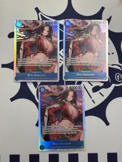One Piece TCG Boa Hancock Super Rare OP07 (3) - Image 1