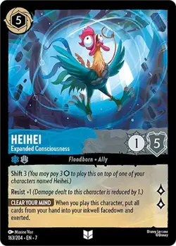 HeiHei - Expanded Consciousness 163/204 Archazia's Island Non-Foil Lorcana - Image 1