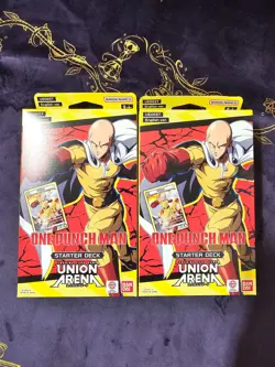 Union Arena TCG - One Punch Man Starter Deck Set of 2 - Image 1