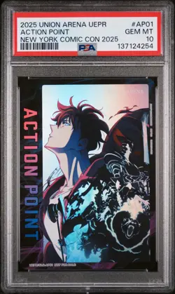 2025 Union Arena Uepr-Promos Action Point New York Comic Con 2025 PSA 10 #AP01 - Image 1