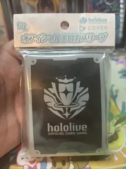 Hololive Official Card Game Hololive Logo sleeves 55 ct new sealed - Image 4
