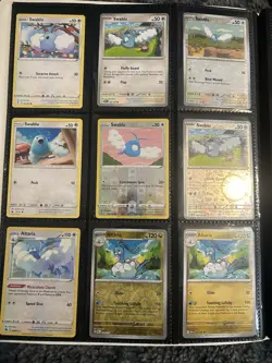 Pokemon TCG Swablu & Altaira Collection Lot Of 9 Cards Includes Holo &Reverses - Image 1