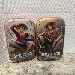 ONE PIECE CARD GAME - TIN PACK - SET VOL. 2 (TS-02 OP13) NEW SEALED ENGLISH 2pk - Image 2